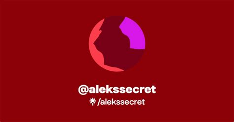 alekssecret onlyfans|Alekssecret